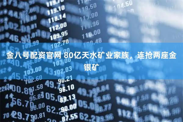 金八号配资官网 80亿天水矿业家族,连抢两座金银矿